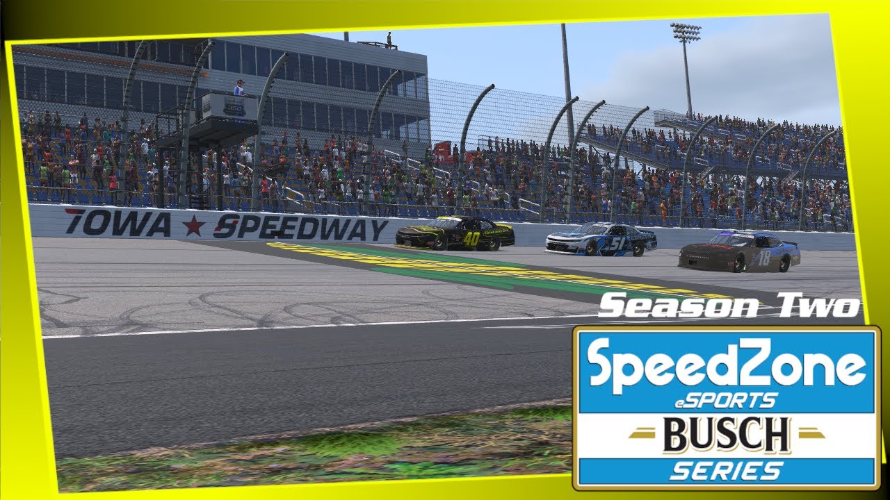 IRacing | Speedzone Esports S2 | Race #2 @ Iowa Speedway | Corn Fields 125