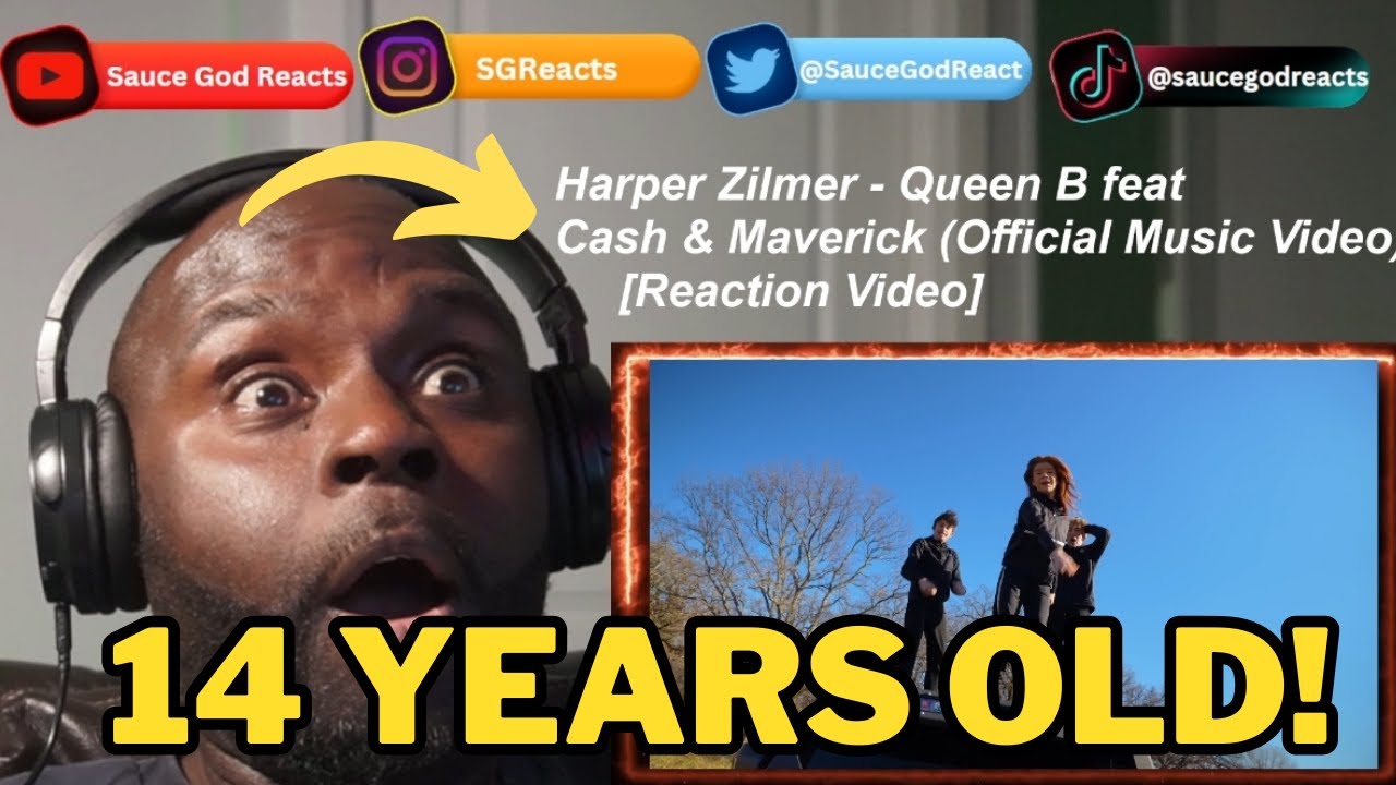 Harper Zilmer - Queen B feat Cash & Maverick (Official Music Video) | REACTION