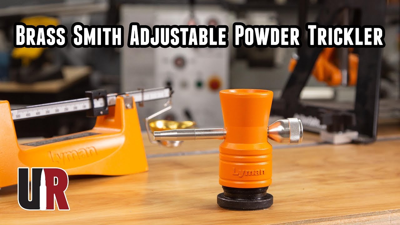 Overview: Lyman Brass Smith Adjustable Powder Trickler