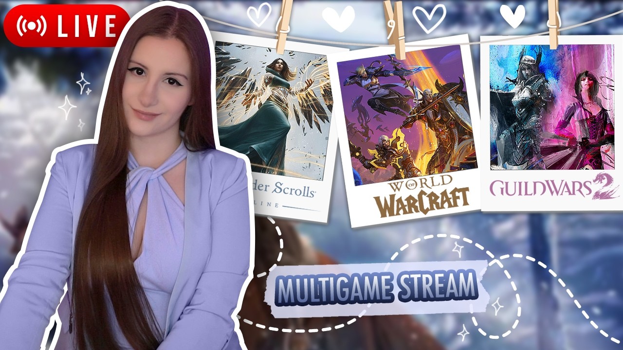 Giveaways 🎀 Cozy ESO, then maybe GW2 & WoW 🌸