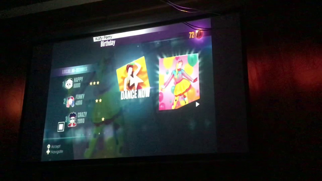 Just Dance 2015 Birthday By Katy Perry 4 Stars (On Wii)