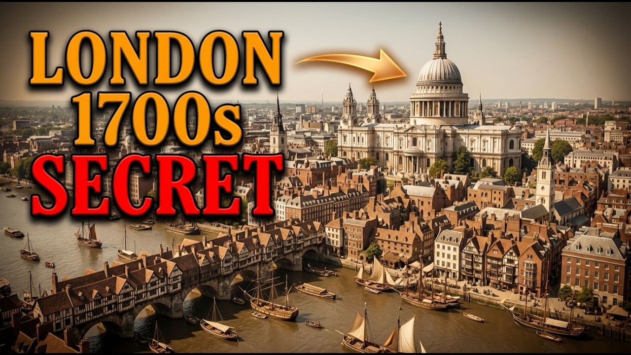 London 1700s Tour – AI Reconstruction of Old London