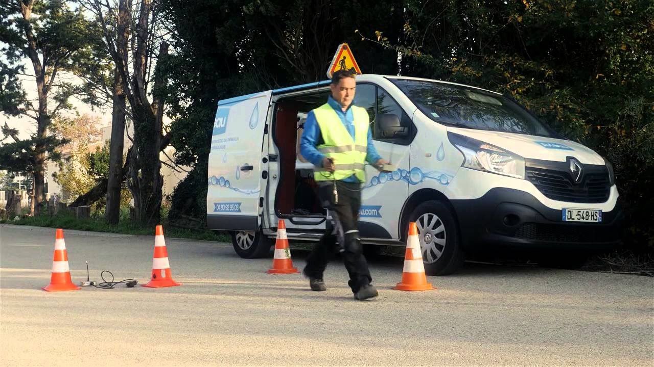 Recherche de fuites sur réseaux d'eau publics