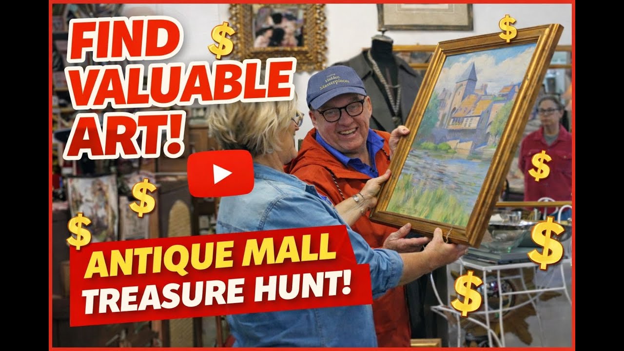 Antique Mall Art Finds That Can Be Worth Real Money