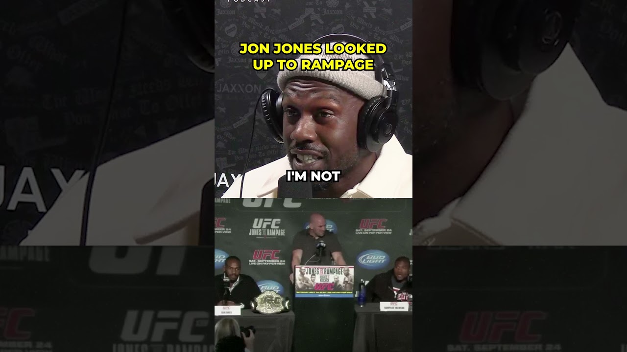 Jon Jones looked up to RAMPAGE | Chandler Jones | JAXXON PODCAST