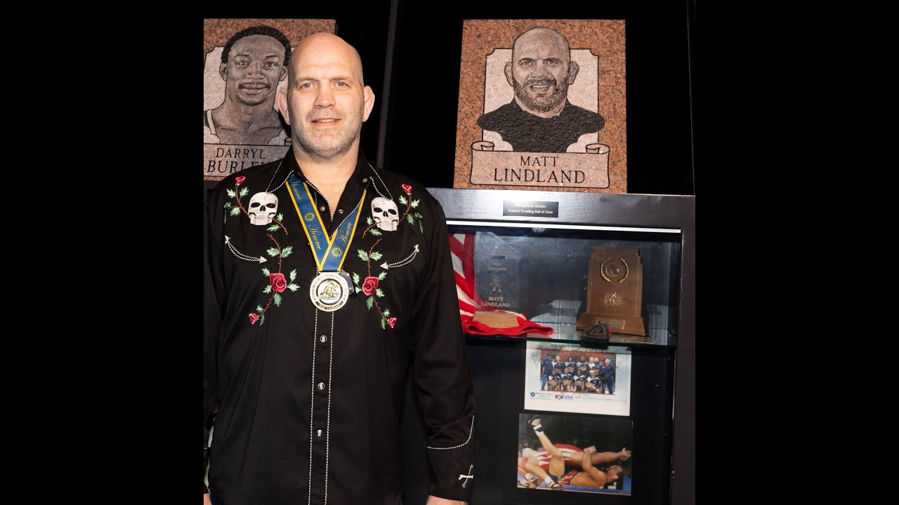 2025 National Wrestling Hall of Fame Distinguished Member Matt Lindland