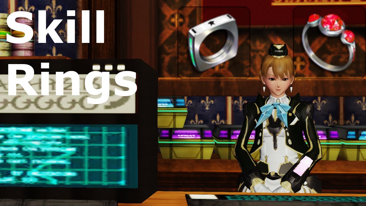 PSO2 Classic Guide - Skill Rings