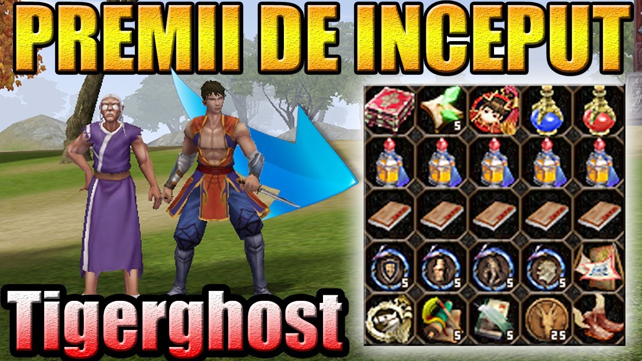 Tigerghost ✅ Premii de inceput ✅ Cum faci Cont ✅ Rate Server ✅ Evenimente ✅ Metin2.ro