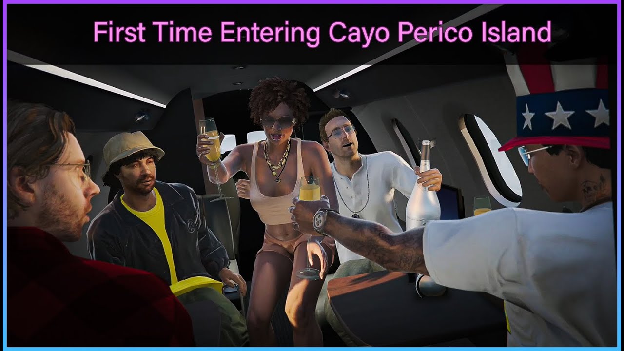 First Time Entering Cayo Perico Island - Full Playthrough