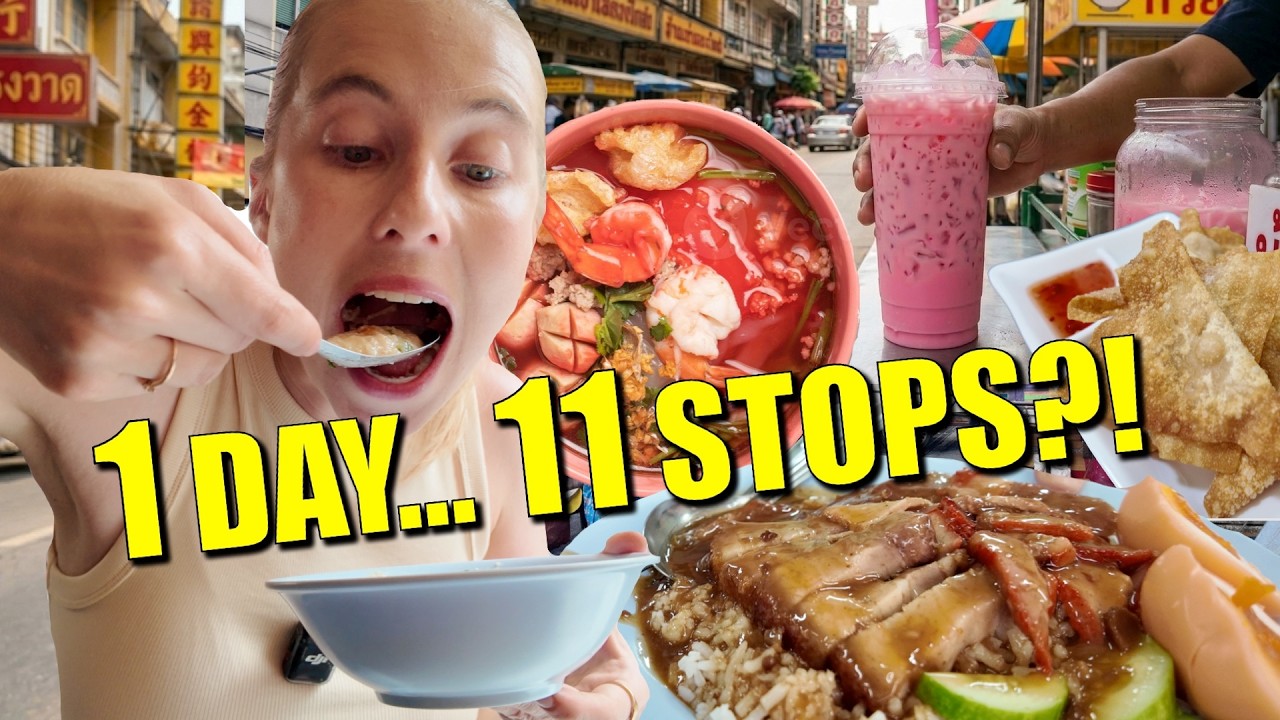 I lost control in Bangkok Chinatown...