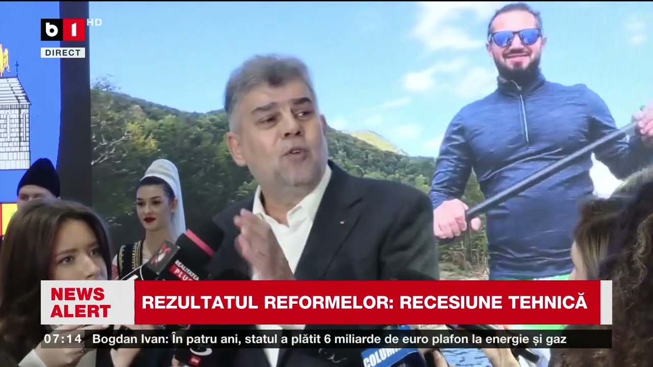 CIOLACU: AM FOST ÎN RECESIUNE ȘI N-AM SIMȚIT_Știri B1TV_15 febr. 2026