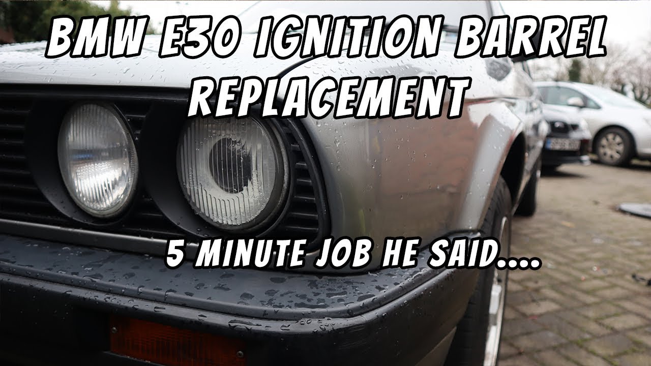 Replacing the BMW e30 Ignition Barrel that’s broken or worn | Project Monroe