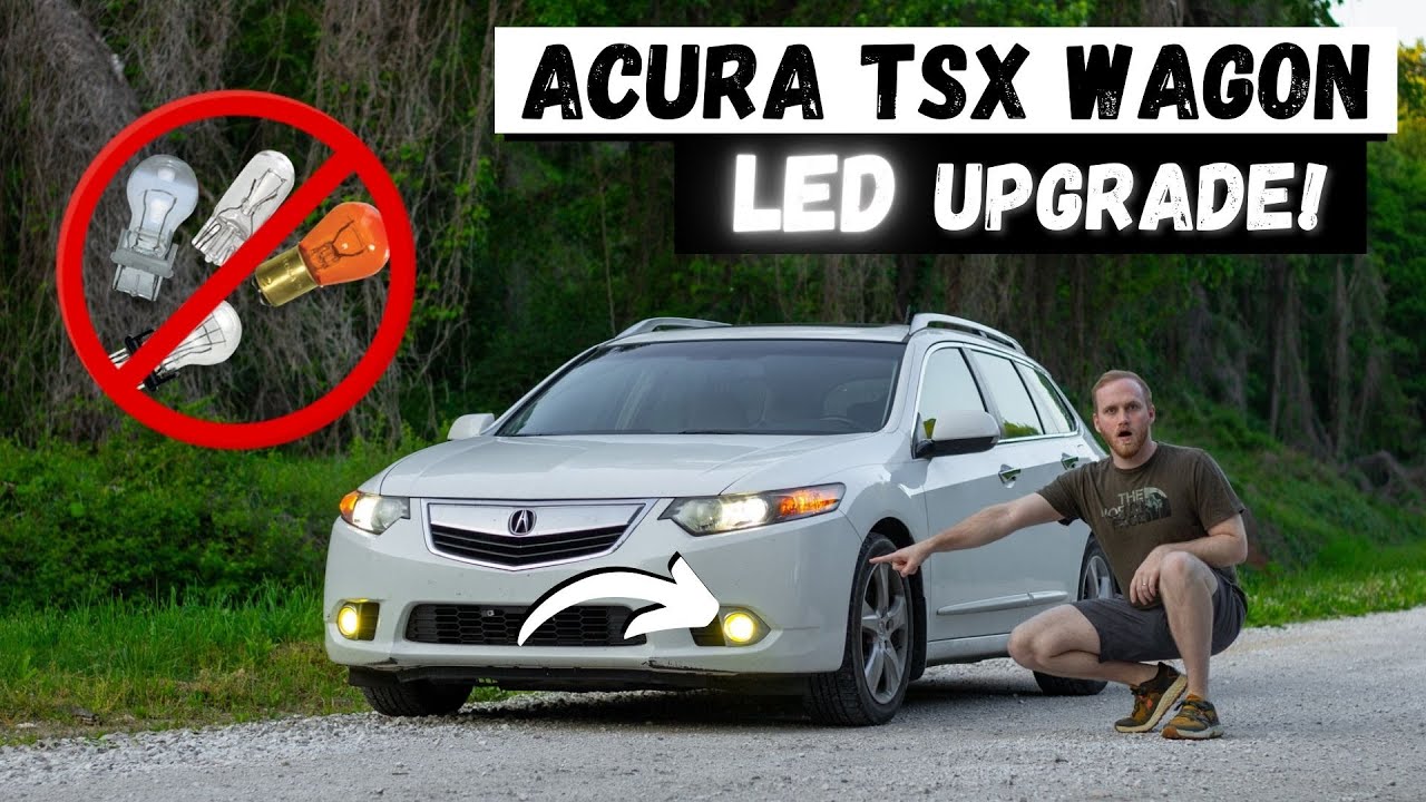 Replacing the exterior bulbs on my 2012 Acura TSX Wagon - Modernizing with AUTOONE LEDs