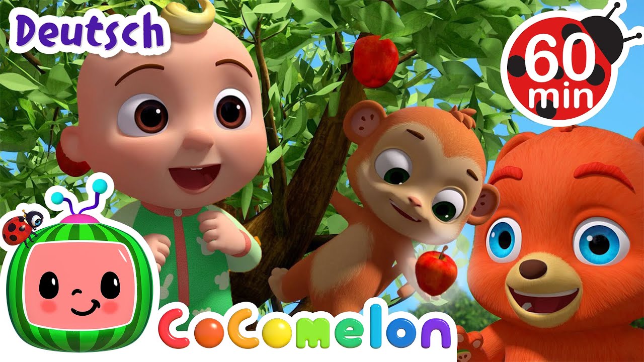 Pflanz', pflanz', pflanz' dein Obst! 🧑‍🌾 CoComelon Deutsch | Cartoons und Kinderlieder