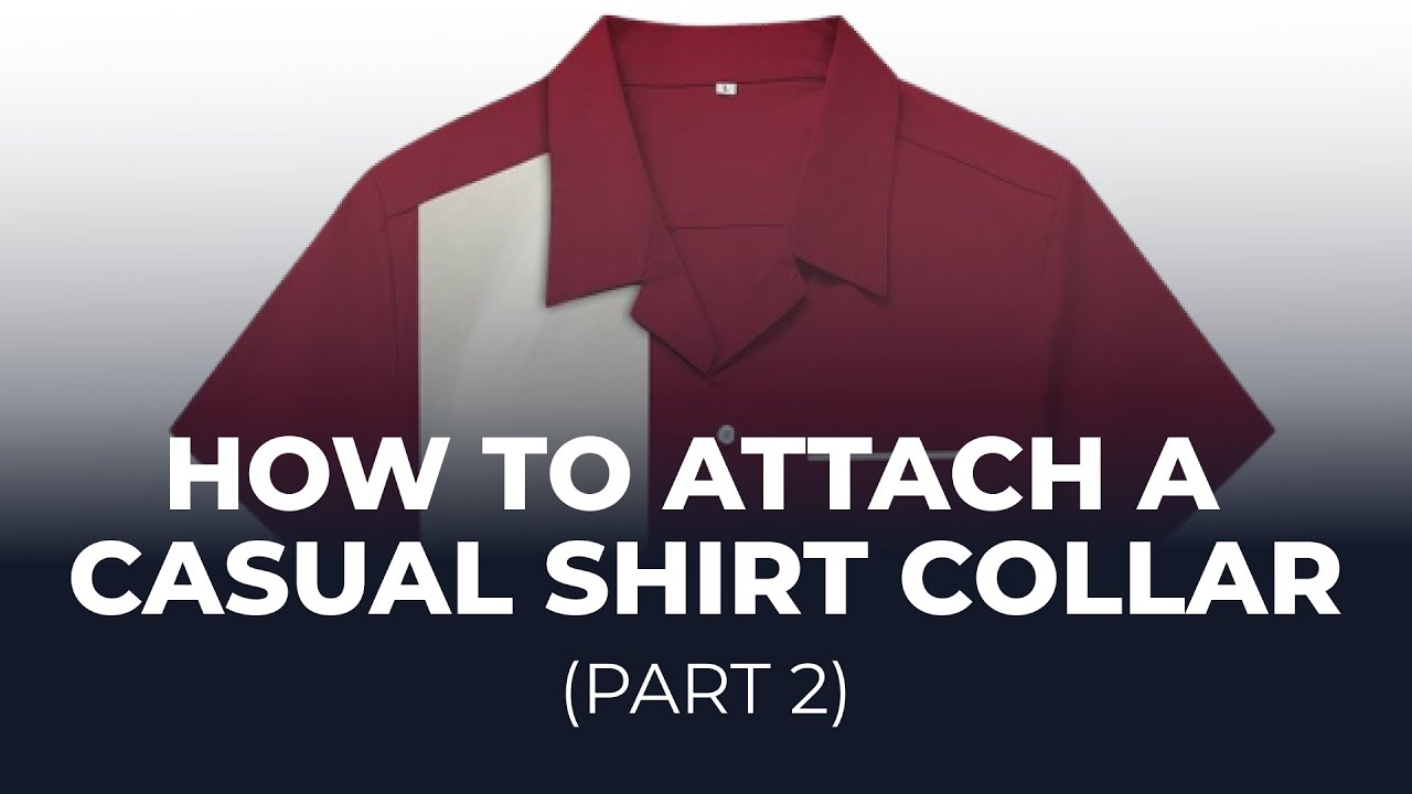 How to fix a vintage casual collar. (part 2)