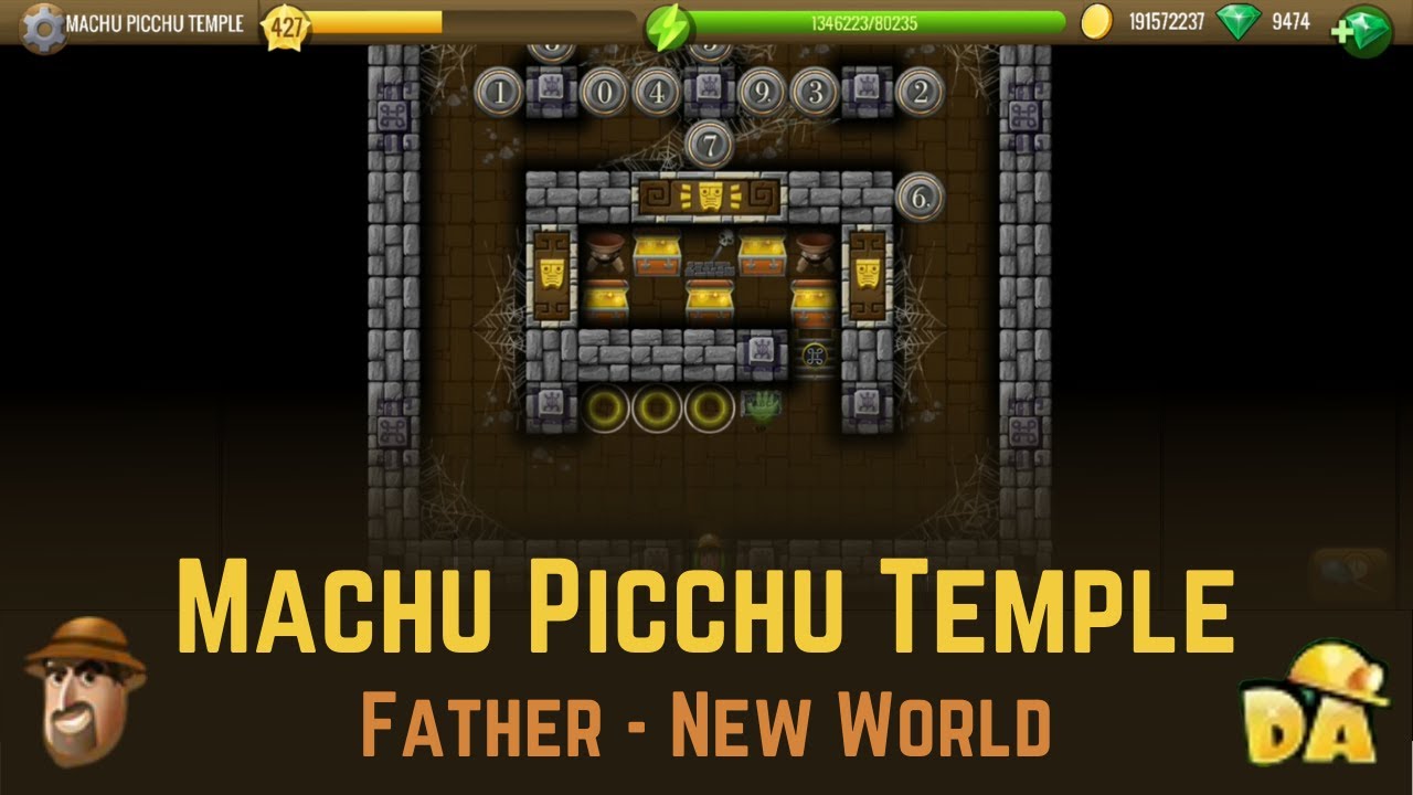 Machu Picchu Temple - #5 Father New World - Diggy's Adventure