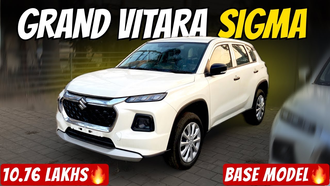 2026 Grand Vitara BASE MODEL | Grand Vitara SIGMA Full Review
