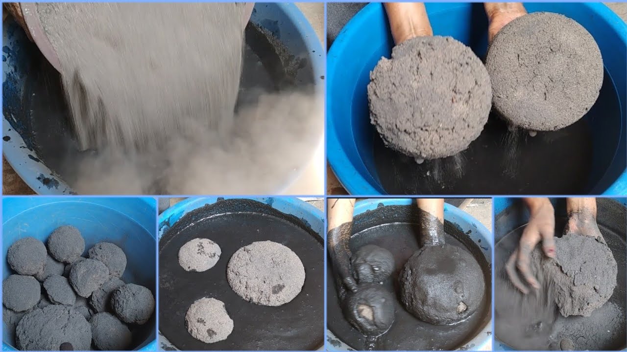 Sandy🖤Charcoal🖤Super Softness Texture Volcano🌋 Dust Dry/Water Crumbling 💦