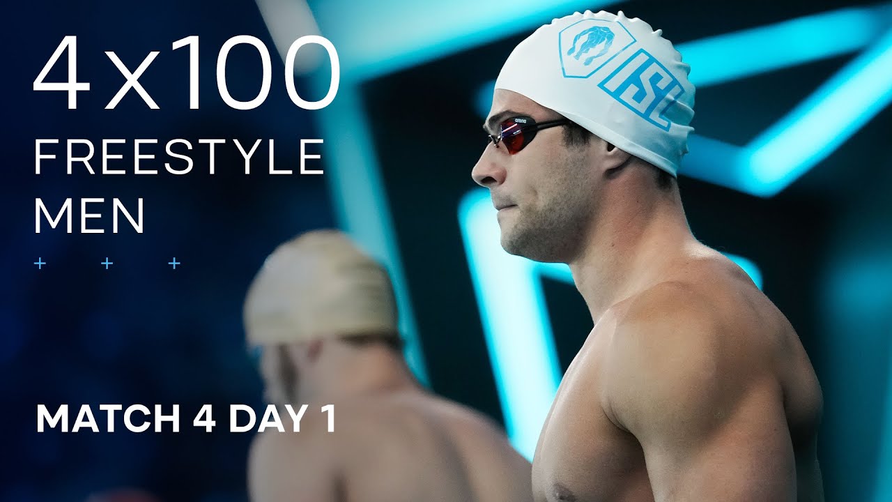 ISL SEASON 3 | MATCH 4 DAY 1 Men’s 4x100m Freestyle Relay