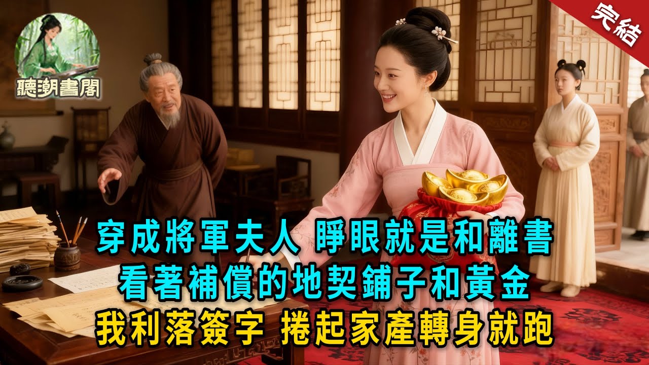 【完結爽文】「這些鋪子和田產都給你，只要你肯簽字和離。」看著渣男前夫遞過來的和離書和厚厚一疊地契，我差點沒忍住笑出聲。我是穿書來的，原主是戀愛腦，為了這個男人要死要活。但我不是啊！