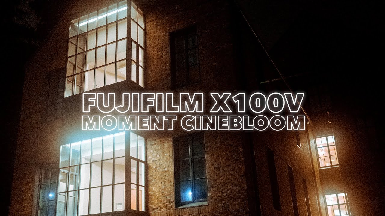 FUJIFILM X100V x MOMENT CINEBLOOM 10% & 20% | photo + video test