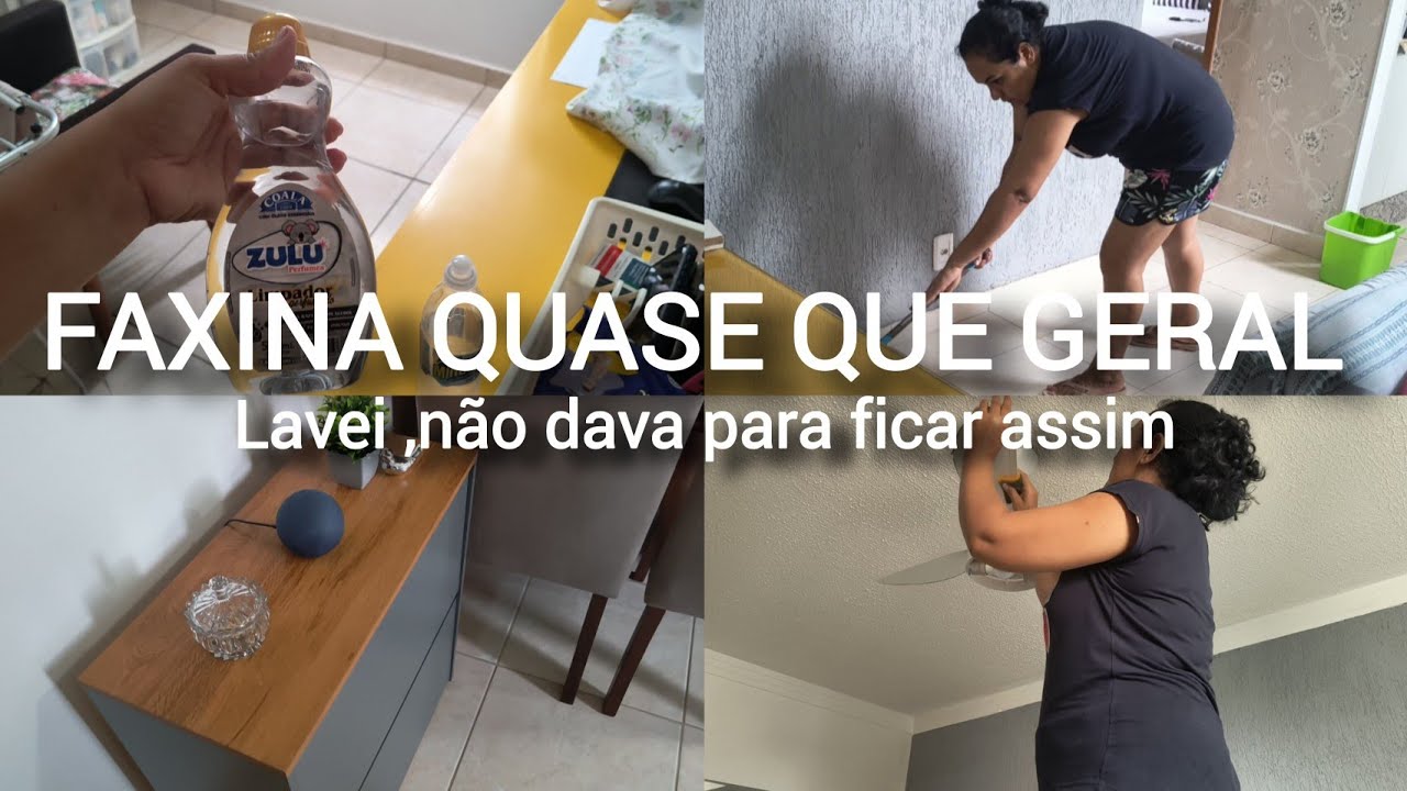 ROTINA de Faxina Real 🧼 Lavei o Chão da Sala, Limpei Ventiladores e Dei um Up no Banheiro
