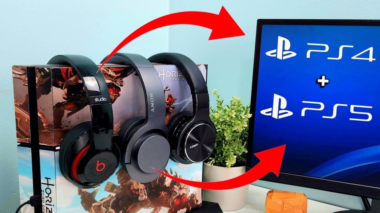 Подключите любые Bluetooth-наушники к PS5/PS4