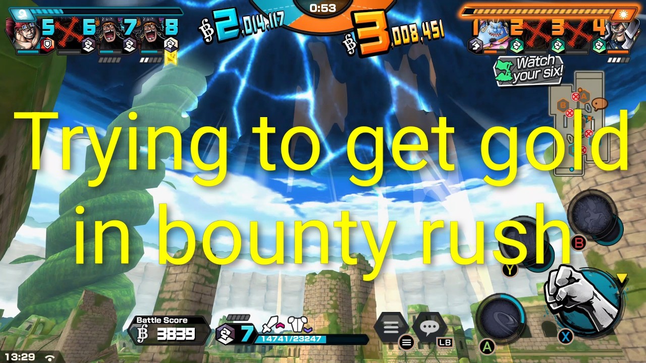 Bounty Rush| Want to get gold