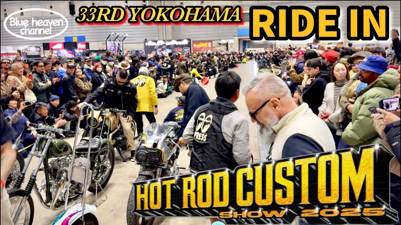 HOTROD CUSTOM SHOW 2025 RIDE IN ホットロッドカスタムショー　ライドイン