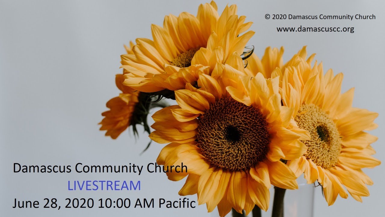 Damascus Community Church Live Stream, 10:00 AM,  June 28, 2020