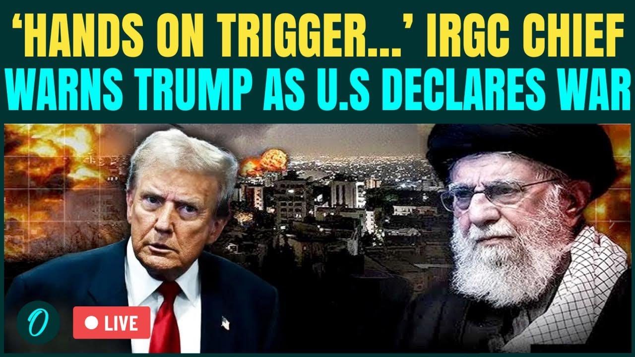 U.S vs IRAN War LIVE: IRGC Colonel SHOCK Warning As Trump’s Warships, F-15s Near Tehran | Iran LIVE
