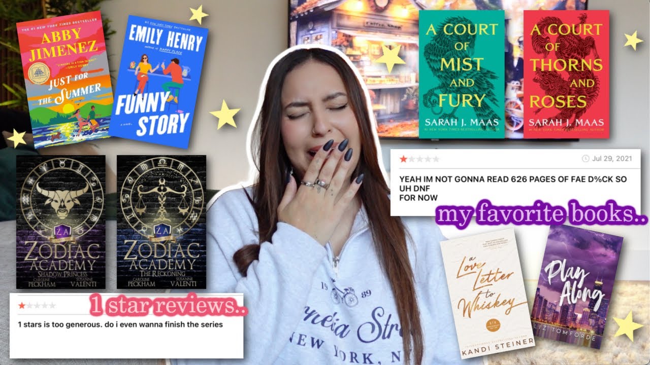 i decided to read 1⭐️ reviews of my favorite books.. again (i love pain)