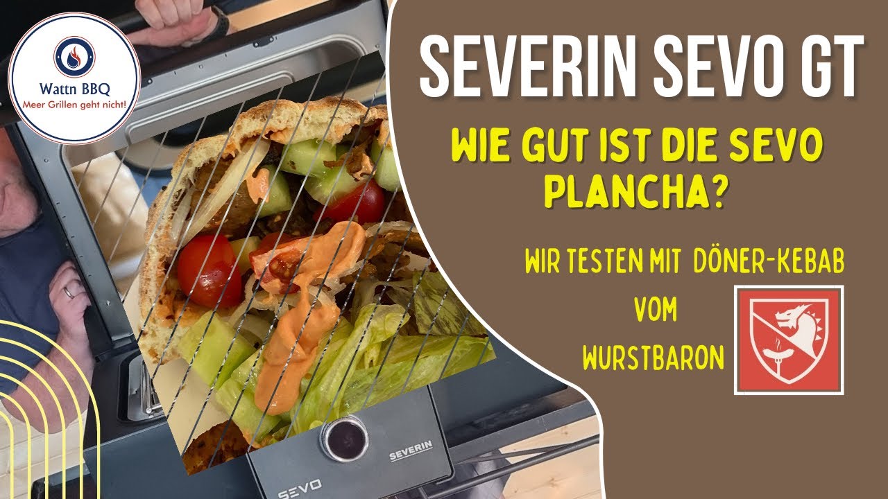 SEVERIN SEVO GT #3:Wurstbaron Döner Kebab auf der Plancha #bbq #severin #sevo #egrill #döner #kebab