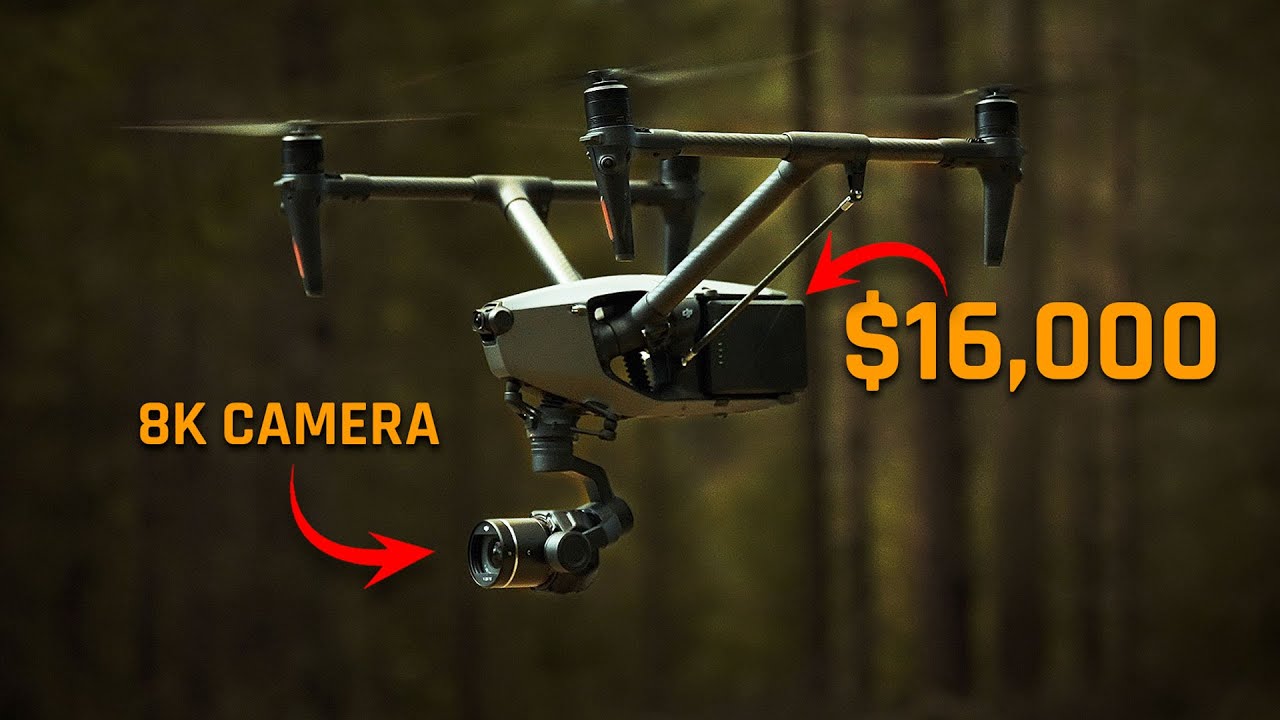 Полет на голливудском дроне за 16 тысяч долларов | Обзор DJI Inspire 3