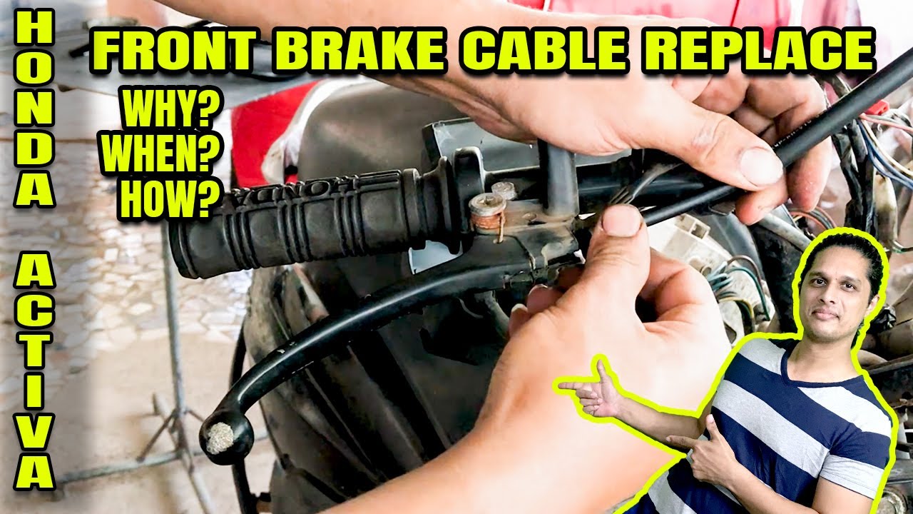 Step-by-Step Guide: Replacing Honda Activa Front Brake Cable | Hindi
