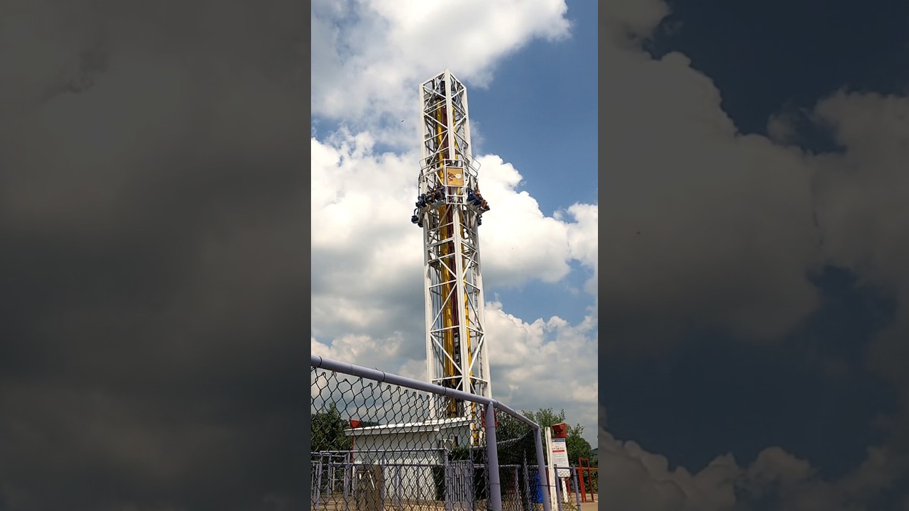 drop #doodwithacru #indianabeach #amusementpark #shocktower #droptower #shock #tower #drop #midwest