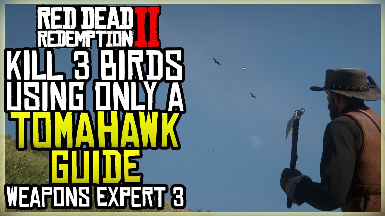 УБЕЙТЕ ТРЕХ ПТИЦ ТОМАГАВКОМ: РУКОВОДСТВО &mdash; ЭКСПЕРТ ПО ОРУЖИЮ 3 &mdash; RED DEAD REDEMPTION 2
