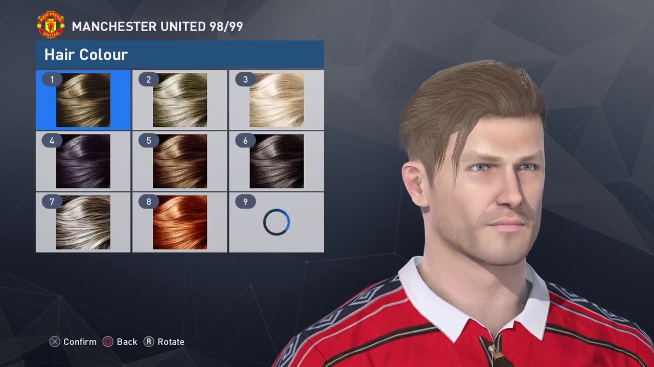 D. Beckham PES 2017 face & stats