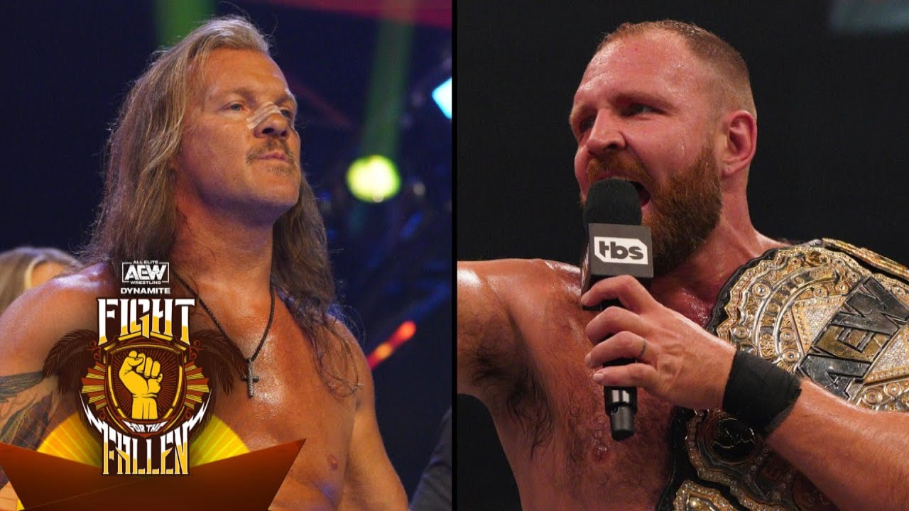 Джерико бросает вызов Джону Моксли за временный титул чемпиона мира AEW | AEW Fight for the Falle...