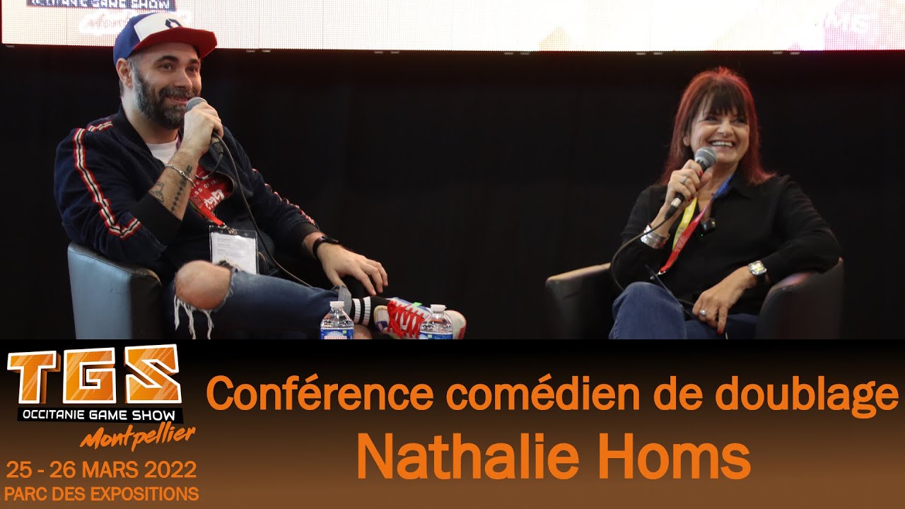 [TGS 2023] Montpellier - Conférence comédien de doublage - Nathalie Homs