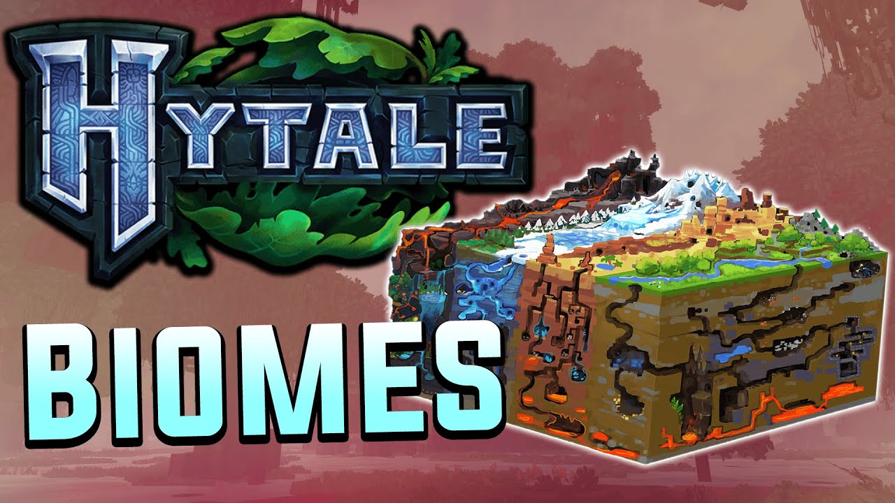 All BIOMES in Hytale so far || GAMEPLAY, screenshots & more!