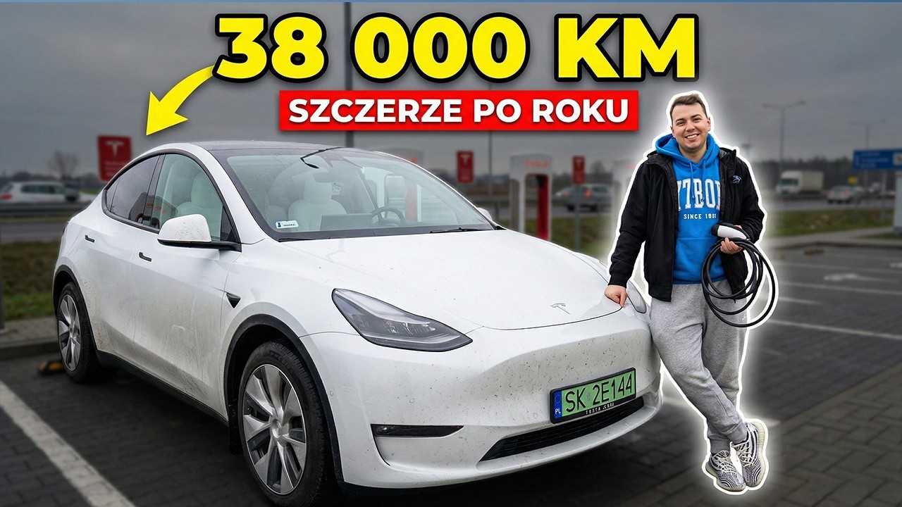 Tesla Model Y po 38 000 km: Ile naprawdę zaoszczędziliśmy?