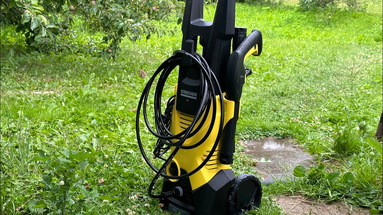 Настройка Kärcher K3 и первый тест