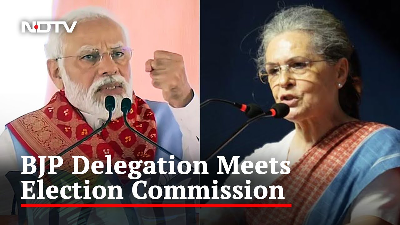 BJP Seeks Action Against Sonia Gandhi Over 