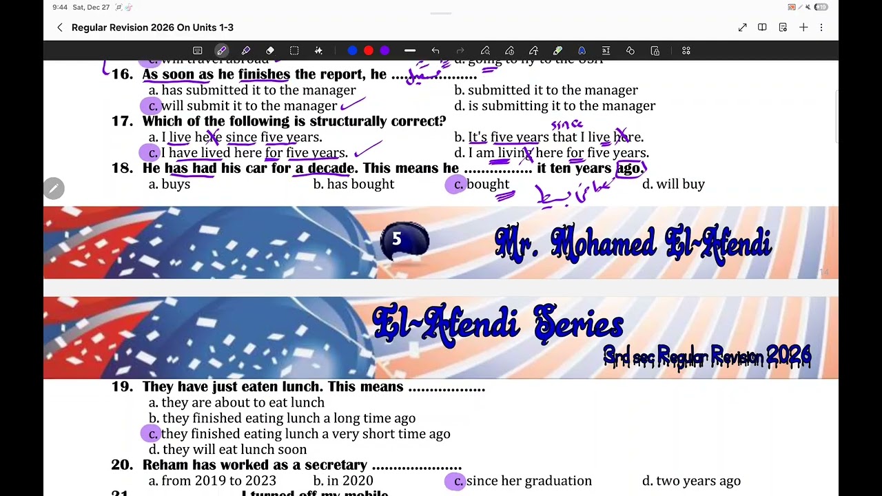 Regular Revision Part 1