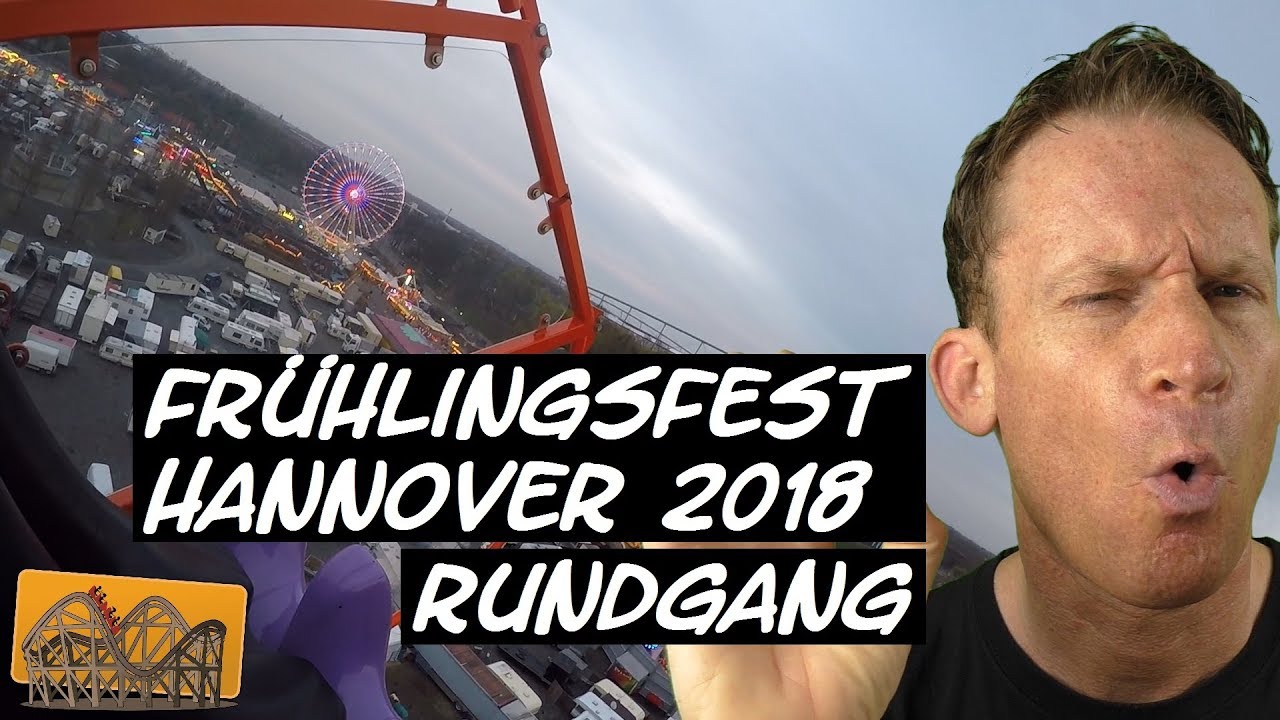 Frühlingsfest Hannover 2018 Rundgang | Funfairblog #156 [HD]