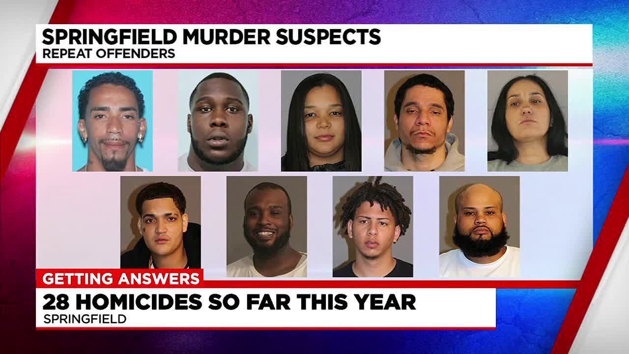 Court documents reveal out of 28 homicides in Springfield, several suspects are repeat offenders