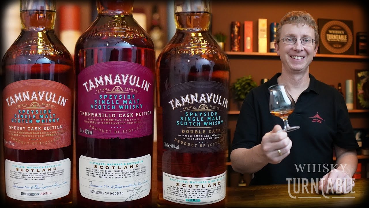 Tamnavulin - Double Cask vs. Sherry Cask Edition vs. Tempranillo Cask Edition 40 % Vol.