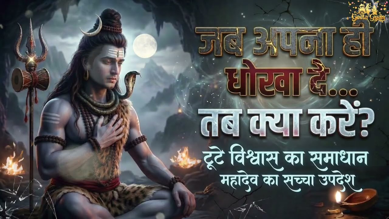धोखा, दर्द और टूटा विश्वास — भगवान शिव का ऐसा ज्ञान जो संभाल लेगा आपको | Shiv Updesh