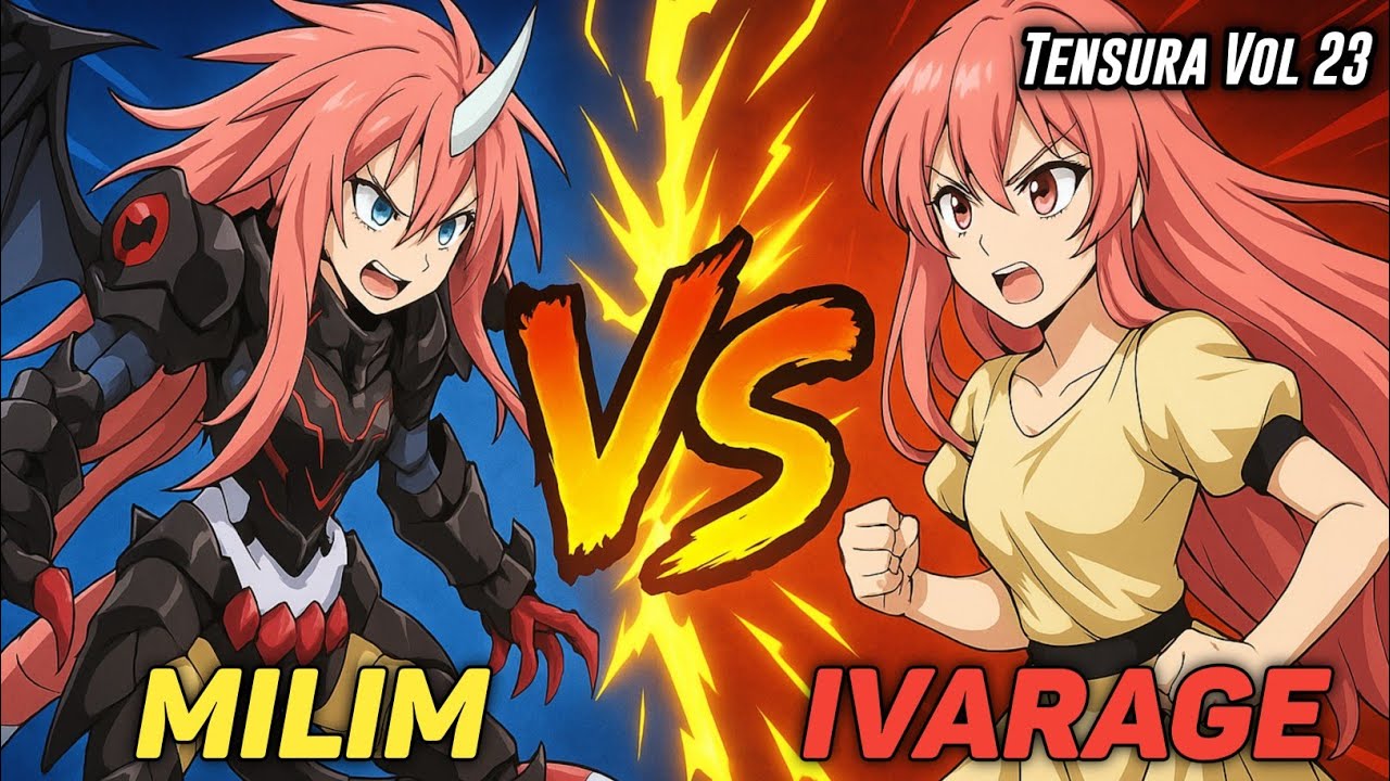 Fight begins Milim vs Ivarage  Tensura  slime volume 23  part -3  Season 4 Hindi